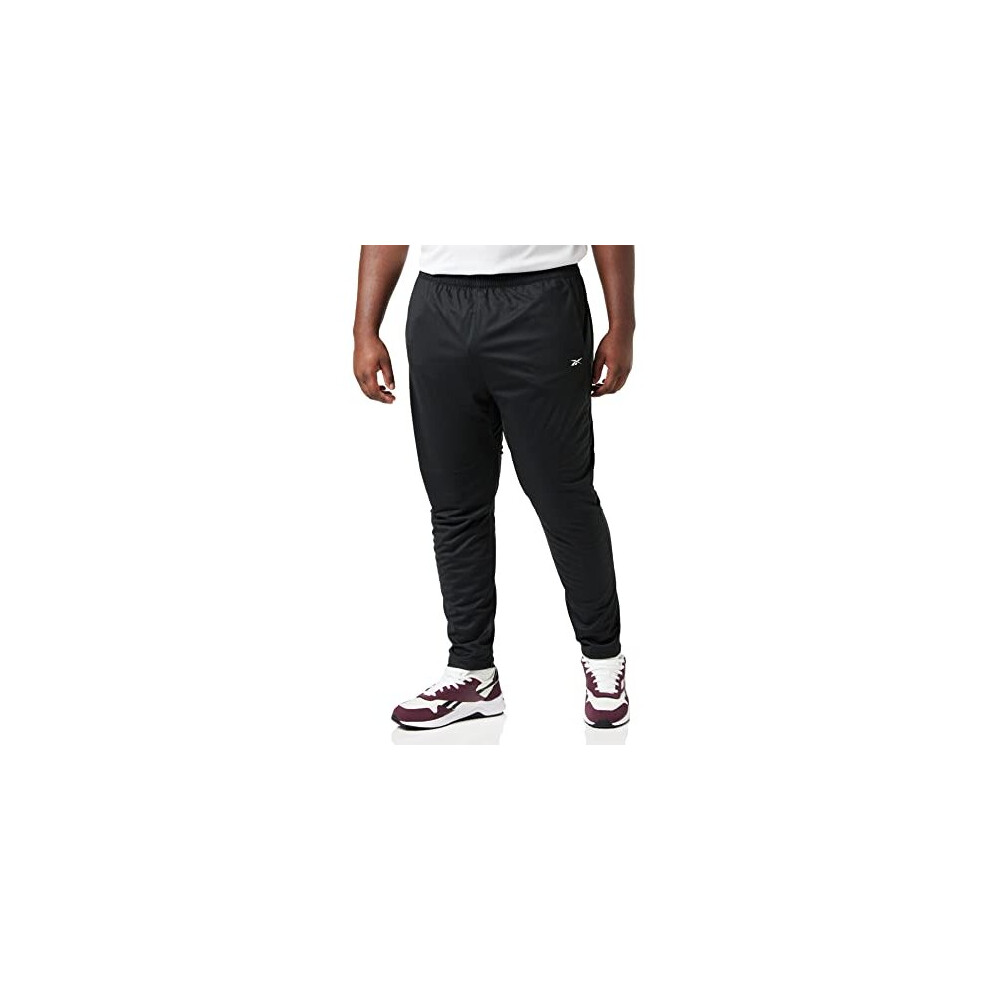 Mens Workout Ready Track Pants Black M UK