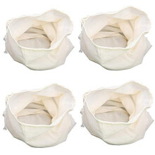 4Pcs Straining Bag Muslin Bags for Straining Filtering Wine Beer Jam Marmalade Home Brew Boiling Hops2 Size