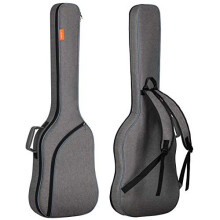 Electric Bass Cass Guitar Bag Gig Bag Backpack Padded Soft Case 8mm Padding Grey CY02021