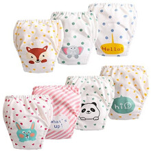 Potty Training Pants for Boys Girls Cotton Training Pants 34 Years7 PackMulticolorSize100