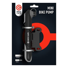 Mini Bike Pump Optio Cycle Small Bike Pump 120 PSI 83 Bar Plastic Presta Valve Pump Bike Tyre Pump Mini Air Pump Portable Air Pump Bike Hand Pump Bike
