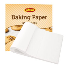 50 Pcs Premium Quality Square Baking Paper Sheets Grease Proof Parchment Paper Bake Cake precut Ready Cut for Oven Tray Value Pack