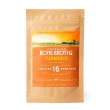 Beef Bone Broth Concentrate Powder Turmeric FreezeDried Powder Rich in Collagen Protein Amino acids Instant Healthy Beverage 100 Gram Made in