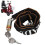 Bike Lock AntiTheft Motorcycle Mobility Scooter Chain Lock Bike Bicycle Wheelchair Lock for Road Bike Mountain Bike Great Bike Safety Tool 1