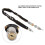 Bike Lock AntiTheft Motorcycle Mobility Scooter Chain Lock Bike Bicycle Wheelchair Lock for Road Bike Mountain Bike Great Bike Safety Tool 2