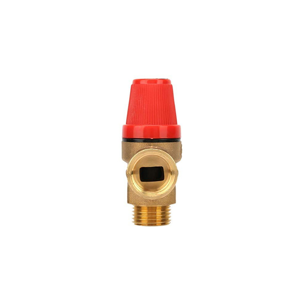 Boiler Pressure Relief Valve G12 Premium Brass Safety Valve DN15 Thread Spring Hanging Furnace Safety Valve6Bar DN15