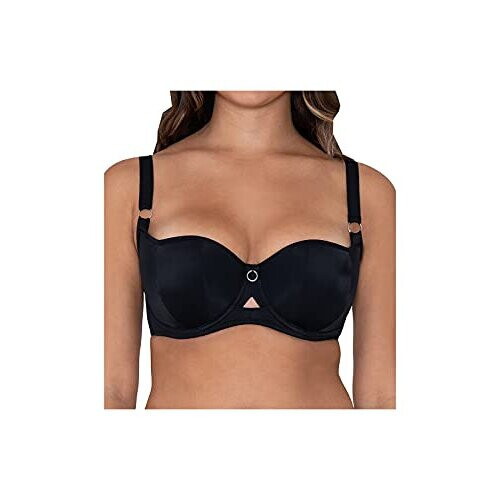 Curvy Kate Womens Boost Me Up Balconette Bra Black 34HH
