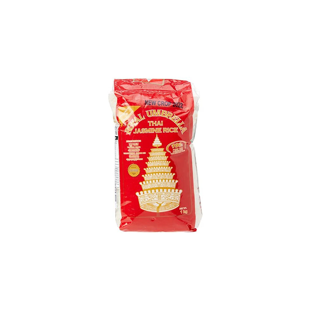 Royal Umbrella Thai Hom Mali Jasmine Rice Whole 1 Kg Truthm01