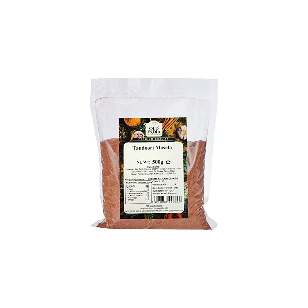 Old India Tandoori Masala 500G