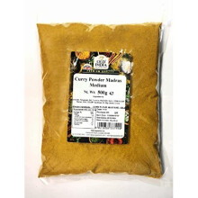 Old India Madras Medium Curry Powder 500g - 100% Natural, Additive-Free & GMO-Free, Versatile for Curries, Sauces & Stews
