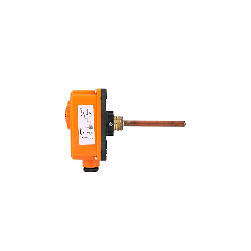 Temperature ControllerSamfox Thermostat Hot Water Pipe Thermostat Hot Water Pipeline Temperature Controller Heating System Parts