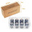 Polyester Machine Embroidery Thread 1000m with Clear Plastic Storage Box for Embroidery Quilting 8xBlack 2