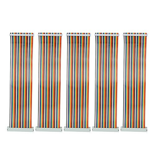 Ribbon Cable for Raspberry Pi 5 Pcs Rainbow Color GPIO Cable Extension ...