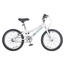 20 Inch Bike for Children 69 Years Old Adjustable brakes White