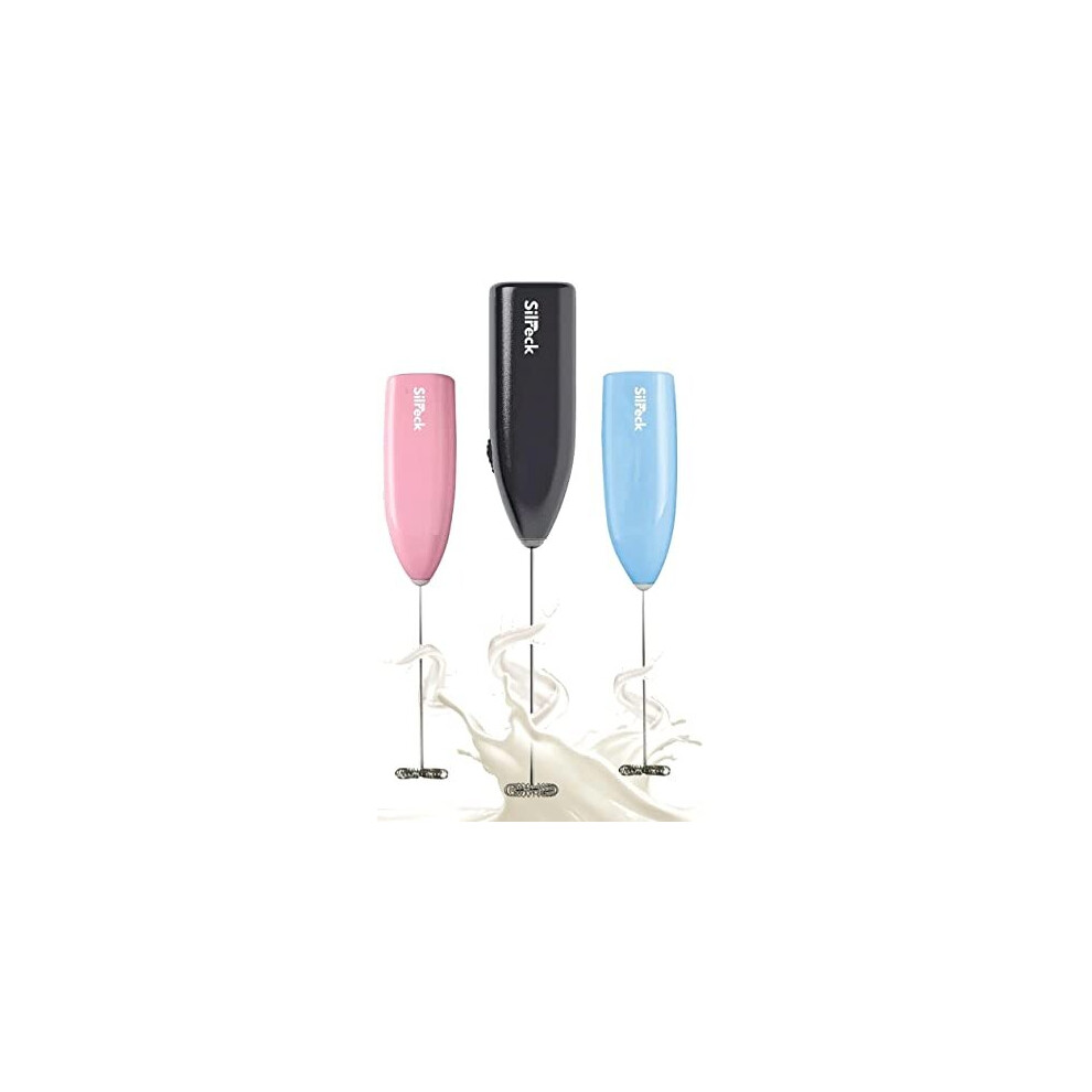 Milk Frother Handheld Coffee and Cappuccino Mixer Automatic Milk Foam Maker Milk Frother Egg Milkshake WhiskBlack