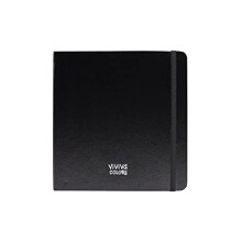 Viviva Square Sketchbook 100 Cotton 300 GSM 40 Pages Premium Faux Leather Bound Perfect for Watercolour PaintingCream75 x 75 in