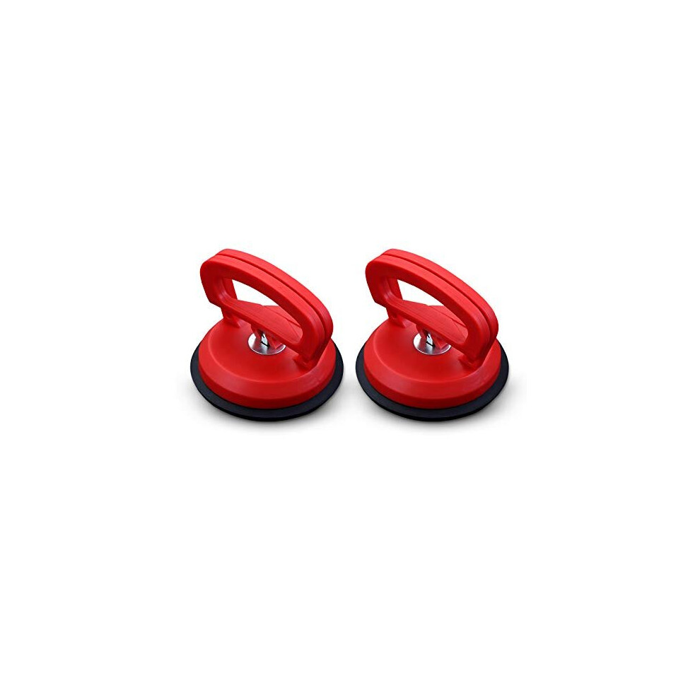 Screen Suction Cup 2 Pcs Glass Suckers Dent Puller Suction Cups Heavy Duty Suction Cups Tile Suction Cup Professional Glass Puller Lifter Gripper For 757697180200