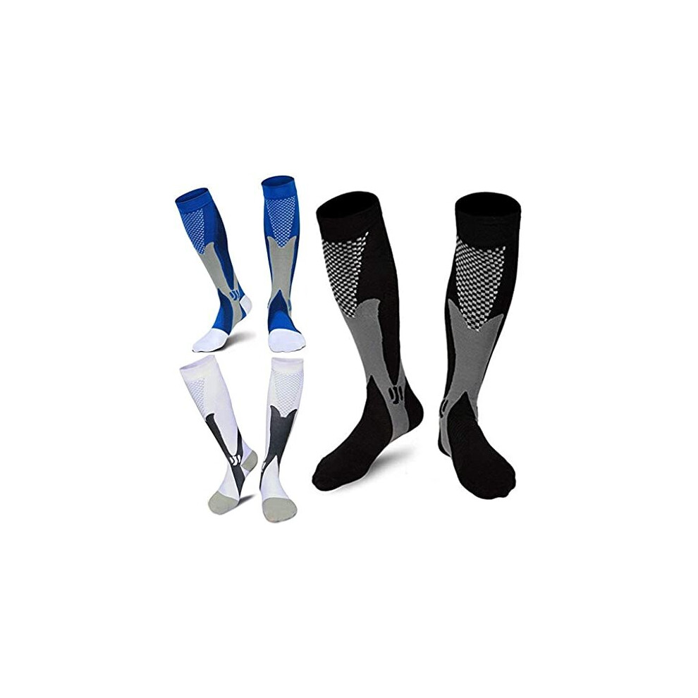 Gcbiger Compression Socks 3 Pairs For Men Circulation 2030 Mmhg Medical Compression Stockings Women Nursing