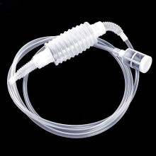 Brew Syphon Tube 2m Home Brew Beer Siphon Filter Syphon Pump Manual Soft Pipe Hose Wine Beer Brewing Making Equipment Reused 7874in