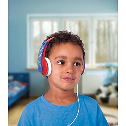 JVC Cuffie per bambini Tinyphoner rosse e blu JVC HA-KD7-Z-E 2
