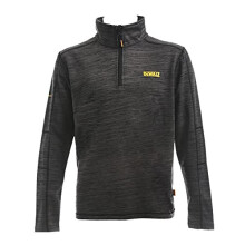 Mens Dewjonesmtb Jonesborough 1 4in Zip Mid Layer Fleece M Grey M UK