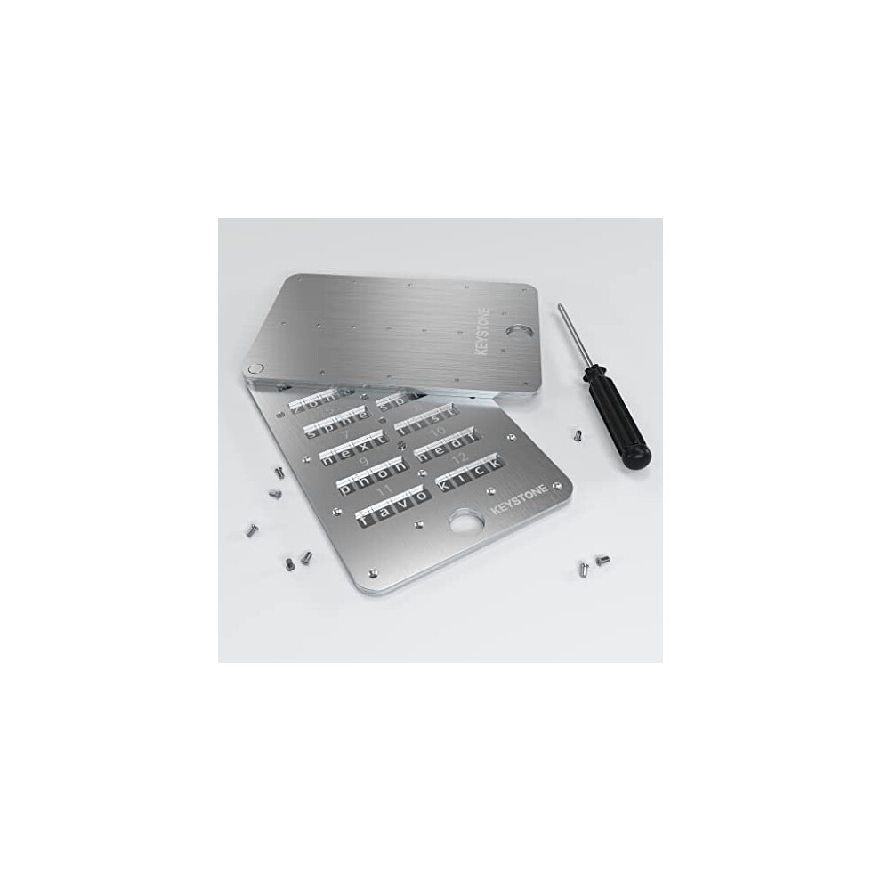 Crypto Capsule In Acciaio 304 - Per Backup Di Seed Di Criptovalute, Fino A 24 Parole, Resistente Al Fuoco E Acqua - Foto 4