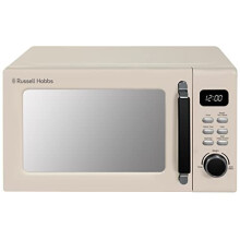 Russell Hobbs Cream Microwave 20L 800W Freestanding Digital RHM2026C