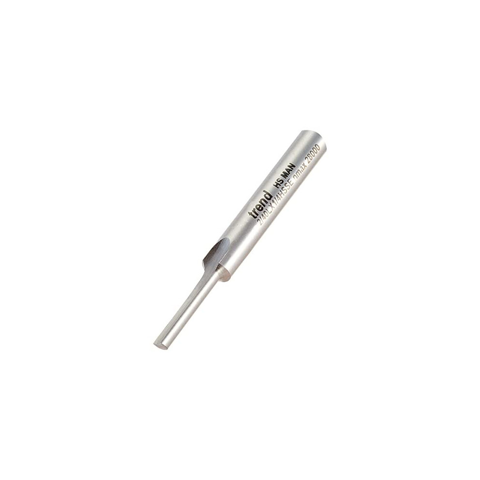 Professional 14 Shank Straight Router Cutter BitRef 240LX14HSS X Diameter 48mm Cutting Legnth 19mm High Speed Steel