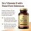 Solgar Vitamin E with Yeast Free Selenium Vegetable Capsules Pack of 100 3