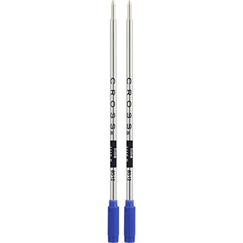 Cross Ballpoint Pen Refill Pack of 2 Fine Blue 2