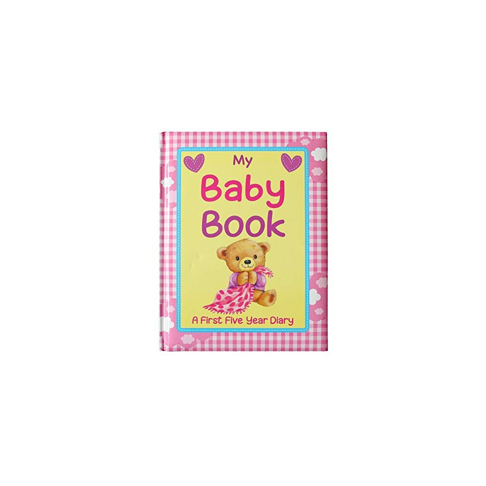 Brown Watson Brown/Pink Watson Baby Record Book Baby Keepsake Diary Birth To 5 Yrs