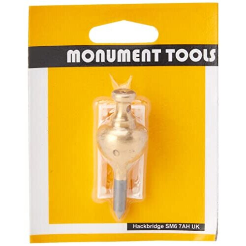 MON247 247x Brass Plumb Bob 212oz Size 0 1