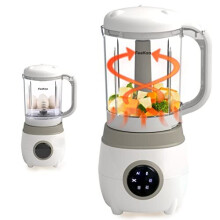 Baby Food Maker Baby Food Steamer and Blender 6 in 1 Puree Maker 600mL Warmer Mills Machine Self Cleans Auto Cooking Gift for Baby Shower Mom Kids