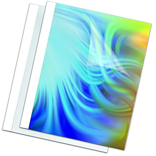Fellowes 6 mm Thermal BindingPresentation Covers White Pack of 100