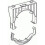 Grohe 42243000 Bracket For Outlet Bend Black 2