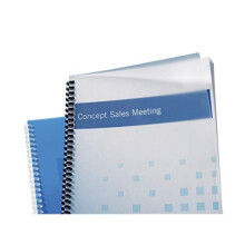 PolyClearView Binding Covers 450 micron A4 Frost Pack of 50 IB387159