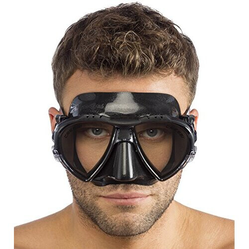Cressi Adult Matrix Snorkelling Mask Black 1