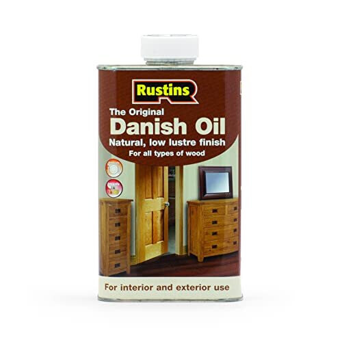 Rustins DANO1000 Original Danish Oil 1 Litre
