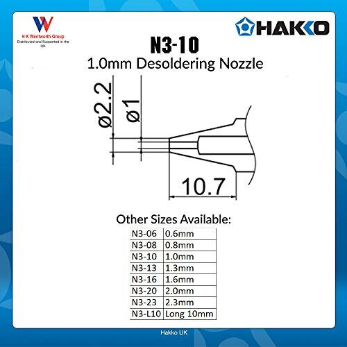 N310 Desoldering Nozzle 10mm 1