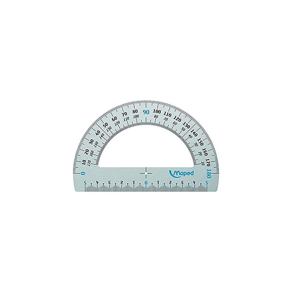 Maped 129200 protractor protractors Aluminium Aluminium