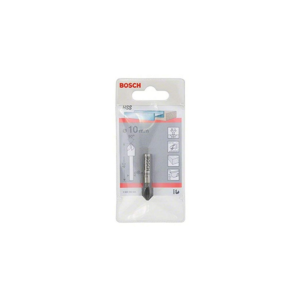 Bosch 2608596665 Countersink Bit 10Mm M5 40Mm 8Mm Silver