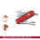 Victorinox Classic SD Swiss Army Pocket Knife Small Multi Tool 7 Functions Scissors Nail File Red 4