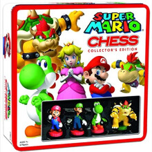USAOPOLY Super Mario Chess Game Board Game Ages 7 2 Players 60 Minutes Playing Time