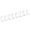 Fellowes 6mm Wire Binding Combs 100 Pack White 1