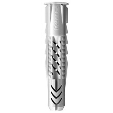 062762 Fischer UXR Universal Plug Zinc, 8 x 50 mm, 50-Piece Pack