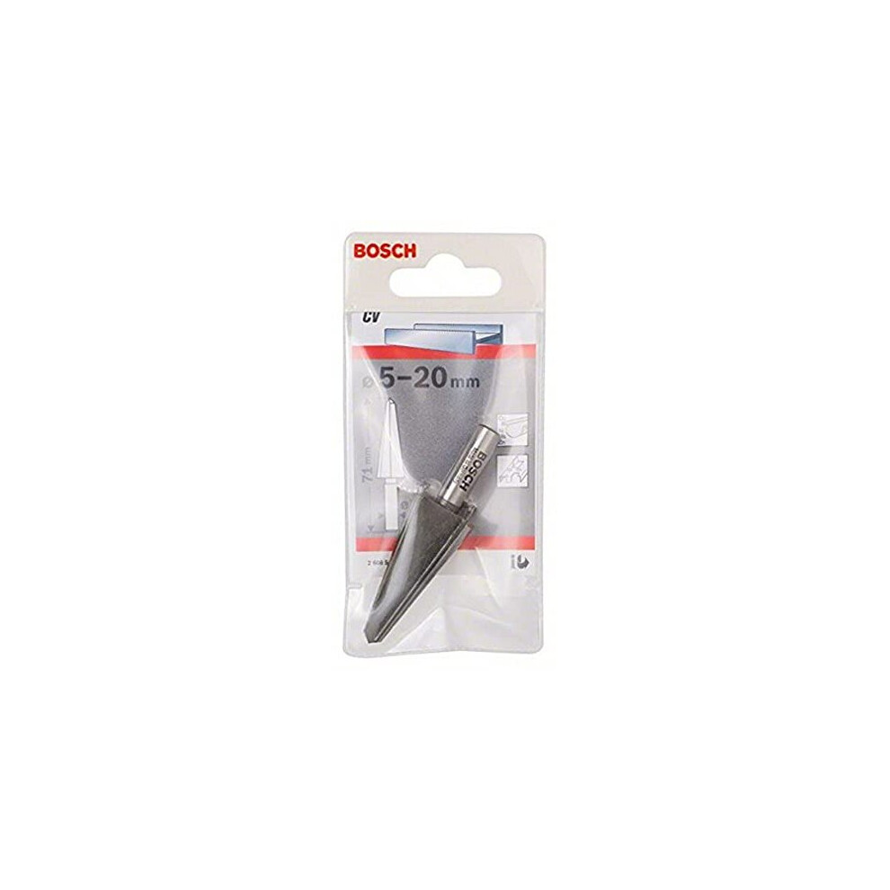 Bosch 2608596669 Sheet Metal Cone Bit Of Chrome Vanadium 0 V 520 Mm Silver