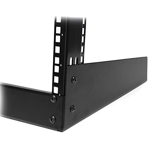 StarTech.com 12U Open Frame Network Rack 19 2 Post Free Standing Desktop Rack for Computer AV Media IT Data Server Room Equipment RK12OD 2