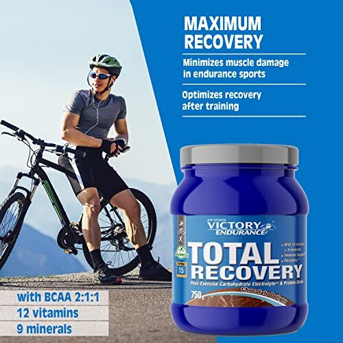 VICTORY ENDURANCE Recuperación Total 750g Chocolate 2