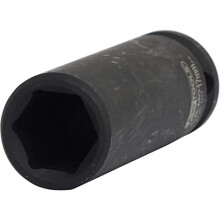 Strømstik med 6 hjørner, lang, 17 mm, 1/2 KS Tools
