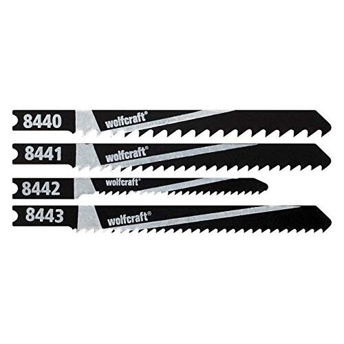 wolfcraft Jigsaw Blade Set 10 Pcs Ushank I 8440000